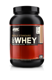 ON 100 % Whey protein Gold standard 2lb (907г) - mocha cappuccino