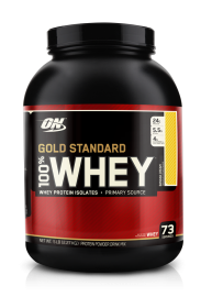 ON 100 % Whey protein Gold standard 5lb (2268г) - banana cream