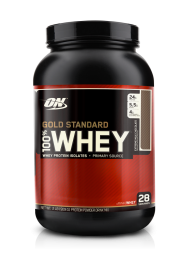 ON 100 % Whey protein Gold standard 2lb (907г) - extreme milk chocolate